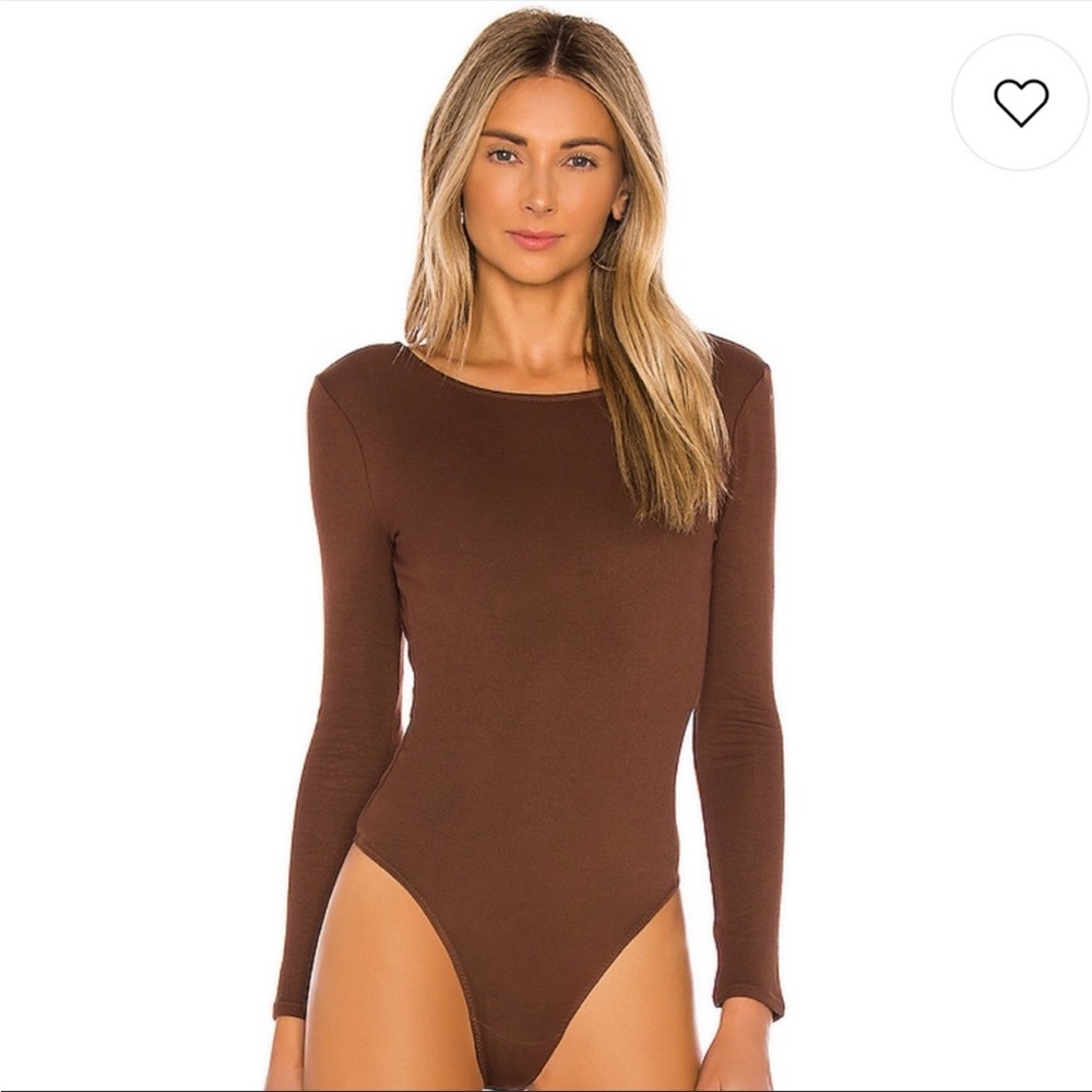 Privacy Please long sleeve thong bodysuit
